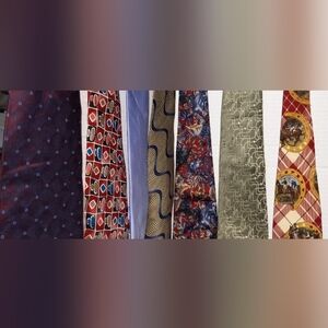 Assorted Neckties Lot Of 12